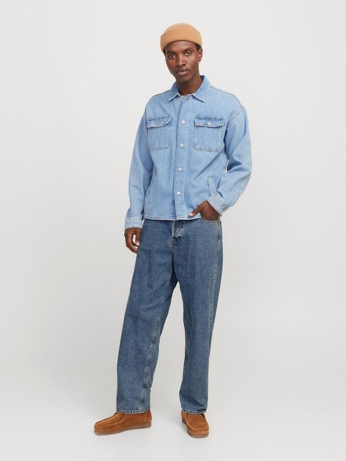 JACK & JONES JEANS INTELLIGENCE JJIALEX baggy fit jeans blue denim - Foto 3