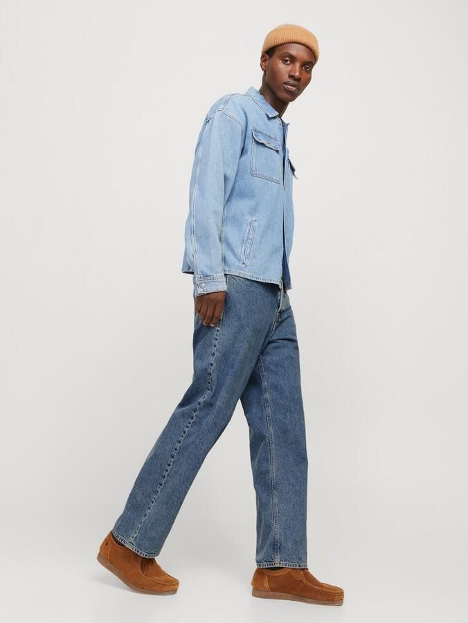 JACK & JONES JEANS INTELLIGENCE JJIALEX baggy fit jeans blue denim - Foto 4