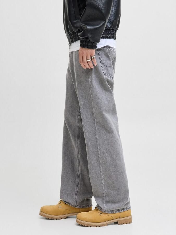 JACK & JONES JEANS INTELLIGENCE JJIALEX JJORIGINAL baggy jeans grey denim - Foto 6