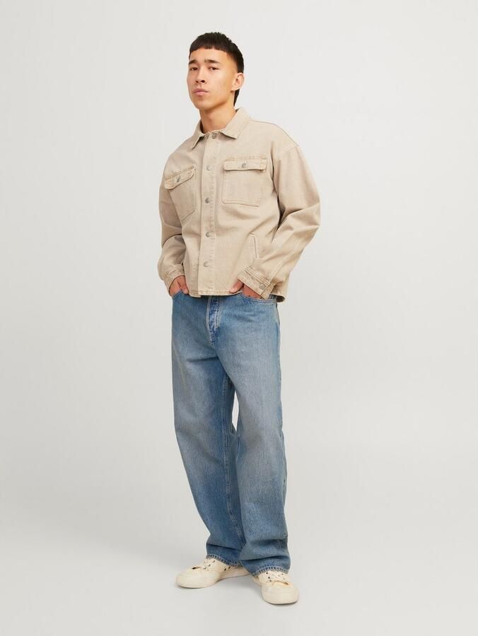 JACK & JONES JEANS INTELLIGENCE JJIALEX JJORIGINAL baggy fit jeans blue denim - Foto 4