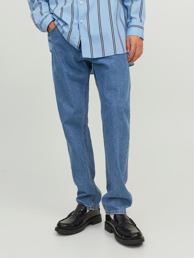 JACK & JONES JEANS INTELLIGENCE JJICHRIS JJORIGINAL relaxed loose fit jeans blue denim - Foto 8