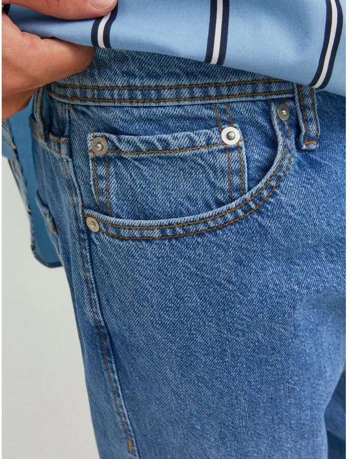 JACK & JONES JEANS INTELLIGENCE JJICHRIS JJORIGINAL relaxed loose fit jeans blue denim