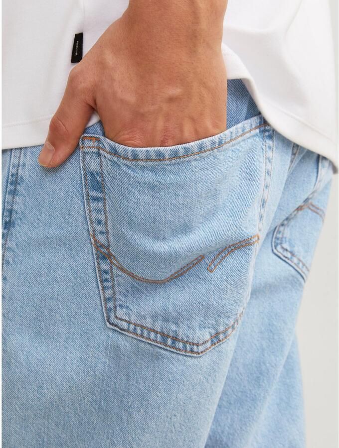 Jack & Jones Relax fit jeans JJIEDDIE met hoge taille en losse pasvorm