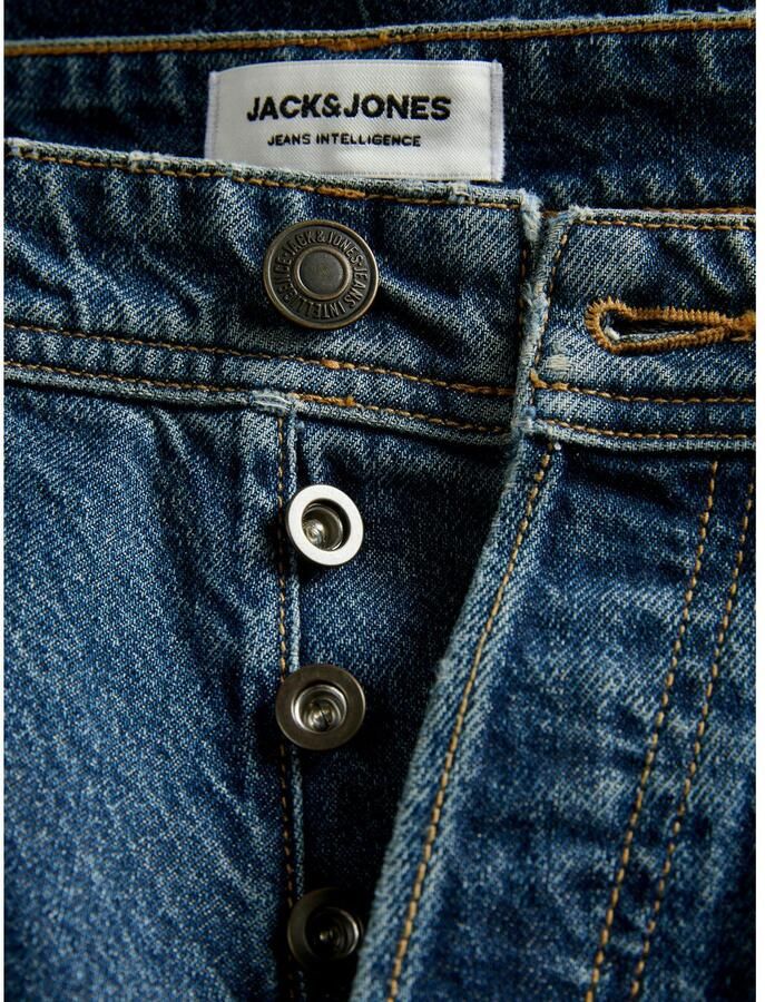 Jack & Jones Relax fit jeans JJIEDDIE met hoge taille en losse pasvorm