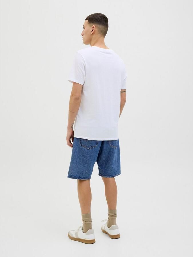 JACK & JONES JEANS INTELLIGENCE loose denim short medium blue denim - Foto 5