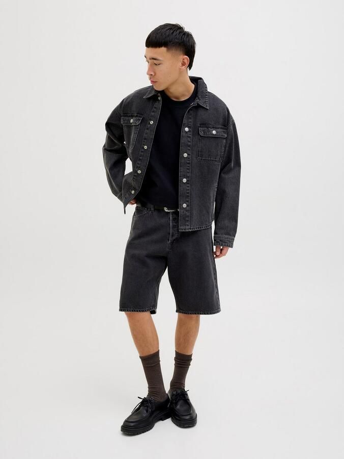 Jack & jones Baggy fit korte jeans in 5-pocketmodel model 'ALEX' - Foto 3