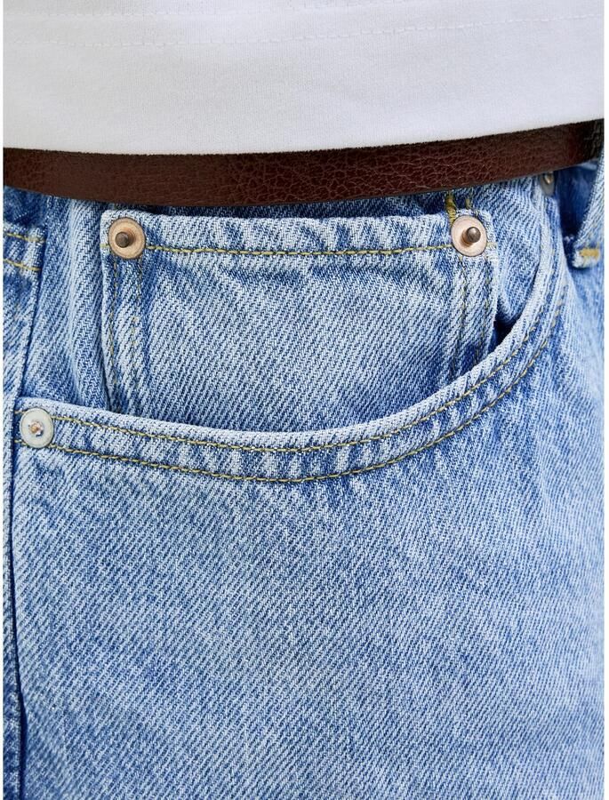 JACK & JONES JEANS INTELLIGENCE loose denim short light blue denim - Foto 4