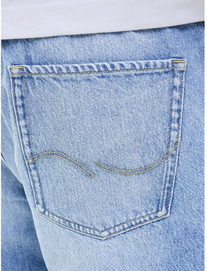 JACK & JONES JEANS INTELLIGENCE loose denim short light blue denim - Foto 3