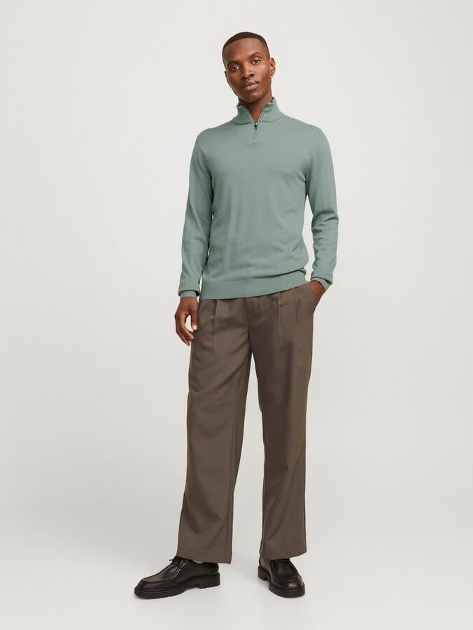 Jack & Jones Schipperstrui JJEEMIL KNIT HALF ZIP NOOS - Foto 5