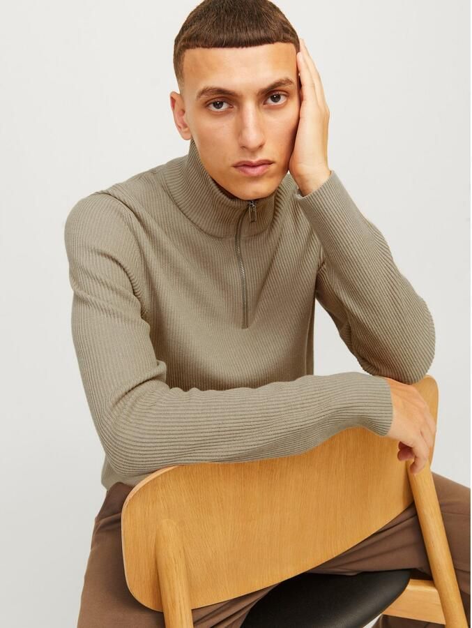 Jack & jones Gebreide pullover met schipperskraag model 'PERFECT' - Foto 5