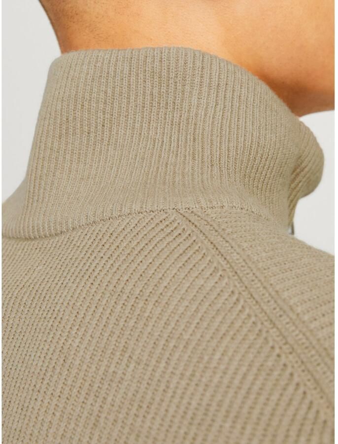 Jack & jones Gebreide pullover met schipperskraag model 'PERFECT'