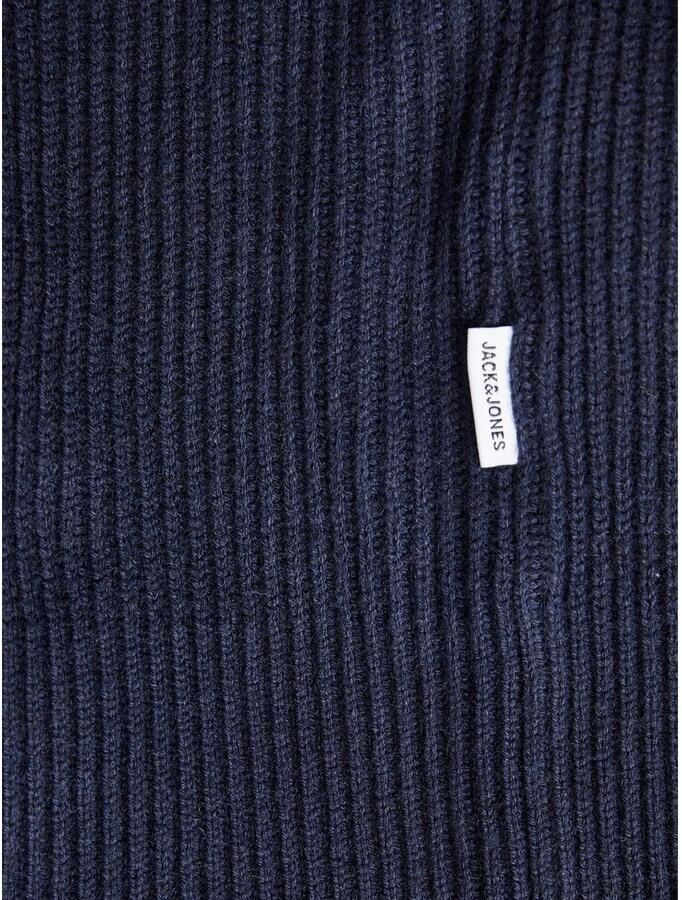 Jack & jones Essentials Half Zip Gebreide Trui in Sky Captain Blauw Blue Heren - Foto 2
