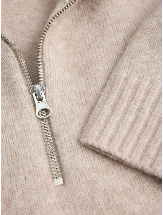 Jack & Jones Schipperstrui JJESOHO OLLIE KNIT HALF ZIP SN