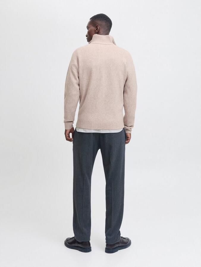 Jack & Jones Schipperstrui JJESOHO OLLIE KNIT HALF ZIP SN - Foto 5