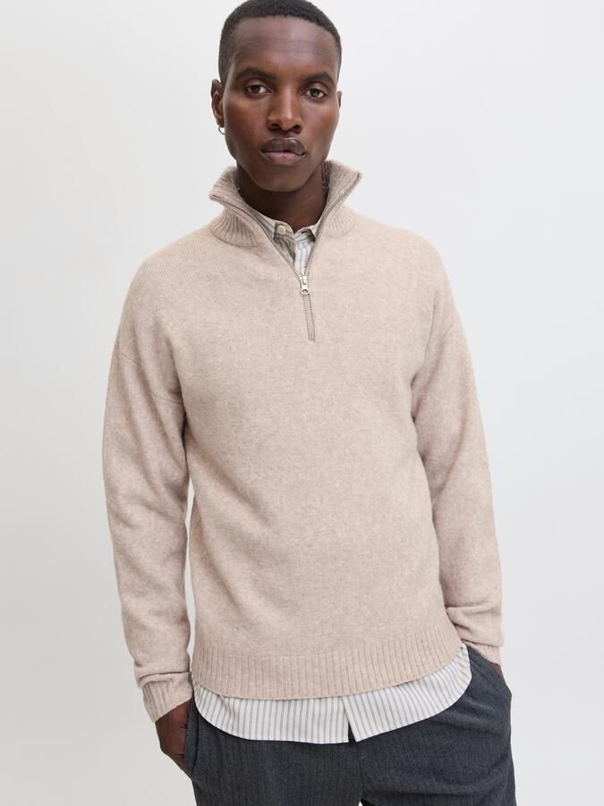 Jack & Jones Schipperstrui JJESOHO OLLIE KNIT HALF ZIP SN - Foto 7