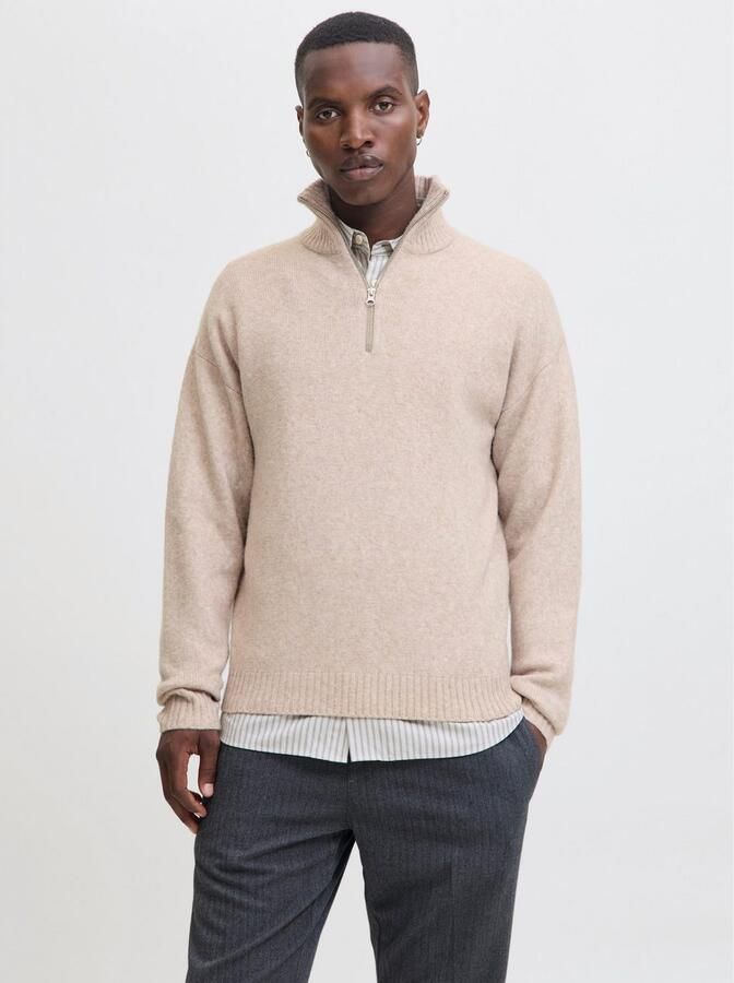 Jack & Jones Schipperstrui JJESOHO OLLIE KNIT HALF ZIP SN - Foto 8