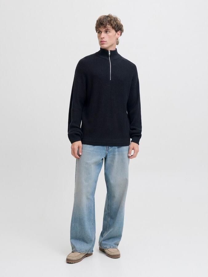 Jack & jones Gebreide pullover met ritssluiting model 'KAITO' - Foto 4