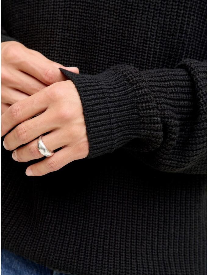 Jack & jones Gebreide pullover met ritssluiting model 'KAITO'