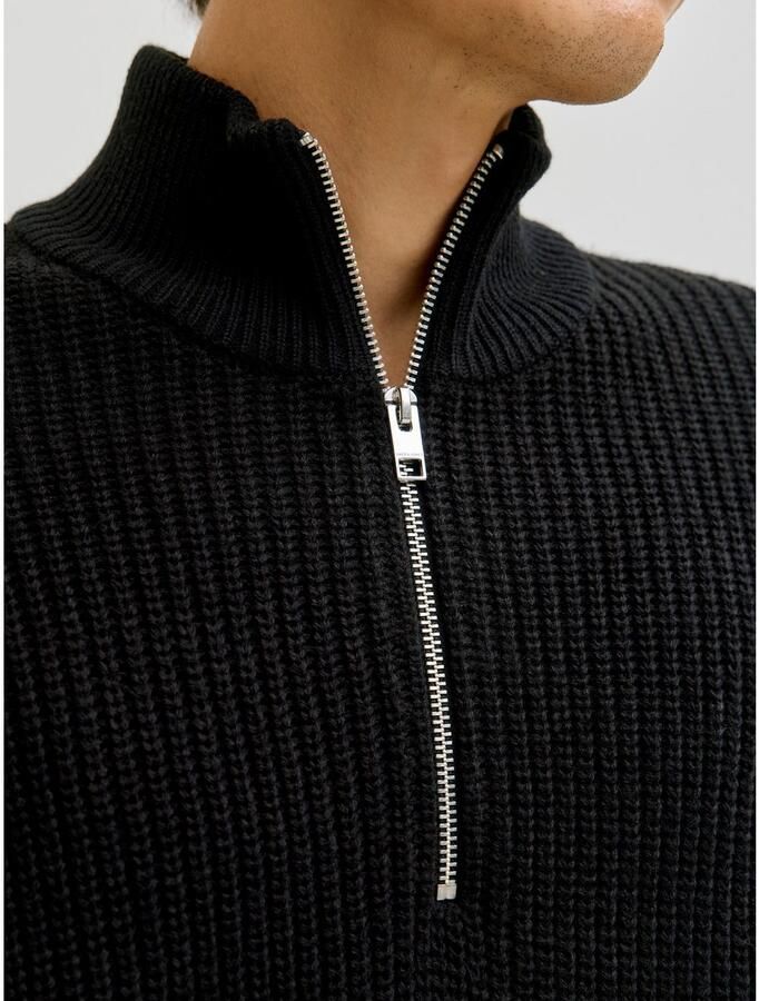 Jack & jones Gebreide pullover met ritssluiting model 'KAITO' - Foto 2