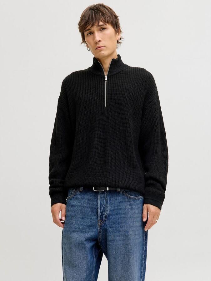Jack & jones Gebreide pullover met ritssluiting model 'KAITO' - Foto 5