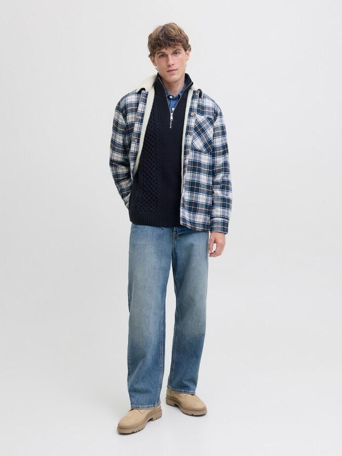 Jack & Jones Schipperstrui JJPAUL KNIT HALF ZIP - Foto 7