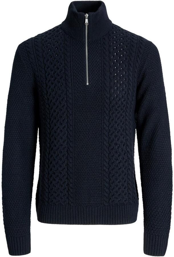 Jack & Jones Schipperstrui JJPAUL KNIT HALF ZIP - Foto 8