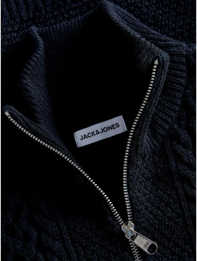 Jack & Jones Schipperstrui JJPAUL KNIT HALF ZIP - Foto 4