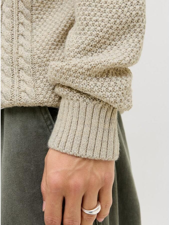 Jack & Jones Schipperstrui JJPAUL KNIT HALF ZIP - Foto 2