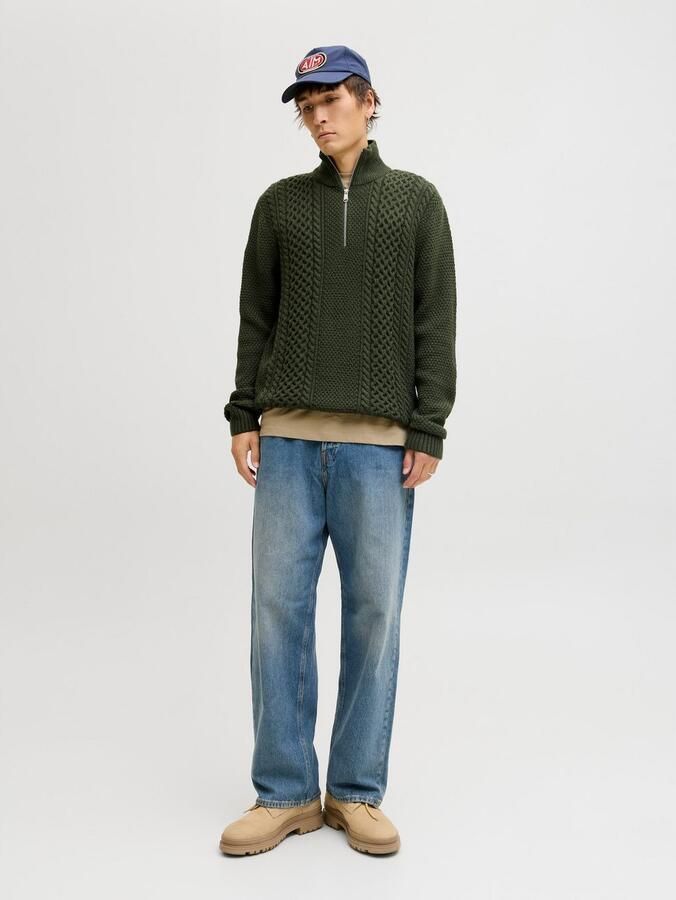 Jack & Jones Schipperstrui JJPAUL KNIT HALF ZIP - Foto 2