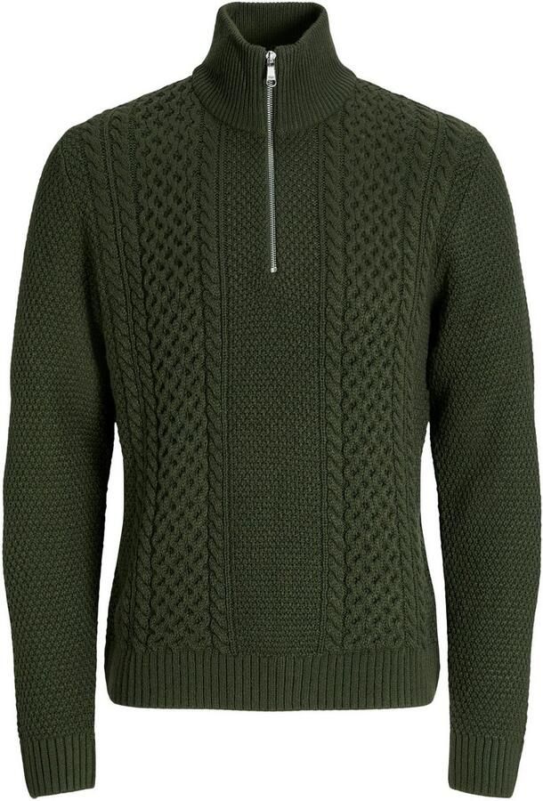 Jack & Jones Schipperstrui JJPAUL KNIT HALF ZIP - Foto 4