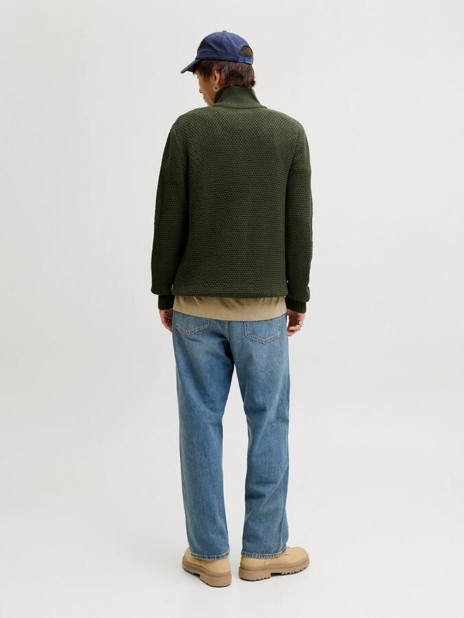 Jack & Jones Schipperstrui JJPAUL KNIT HALF ZIP - Foto 3