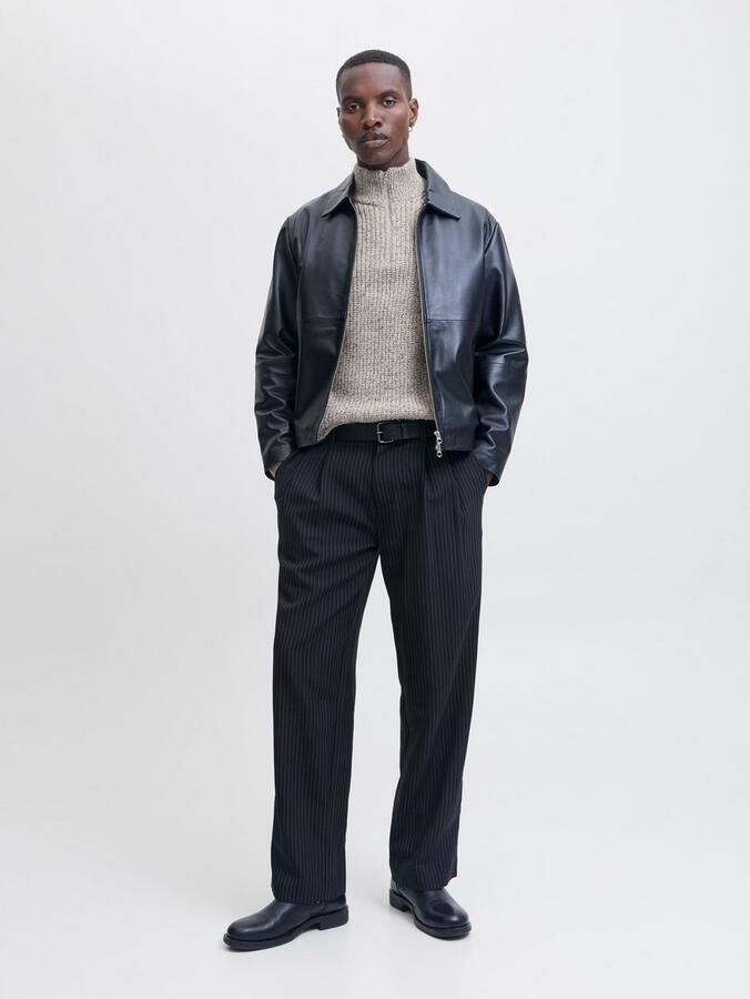 Jack & Jones Schipperstrui JORBLEECKER KNIT HALF ZIP BF - Foto 4