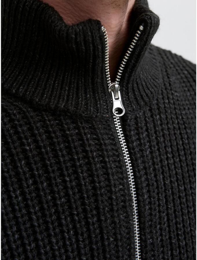 Jack & Jones Schipperstrui JORBLEECKER KNIT HALF ZIP BF