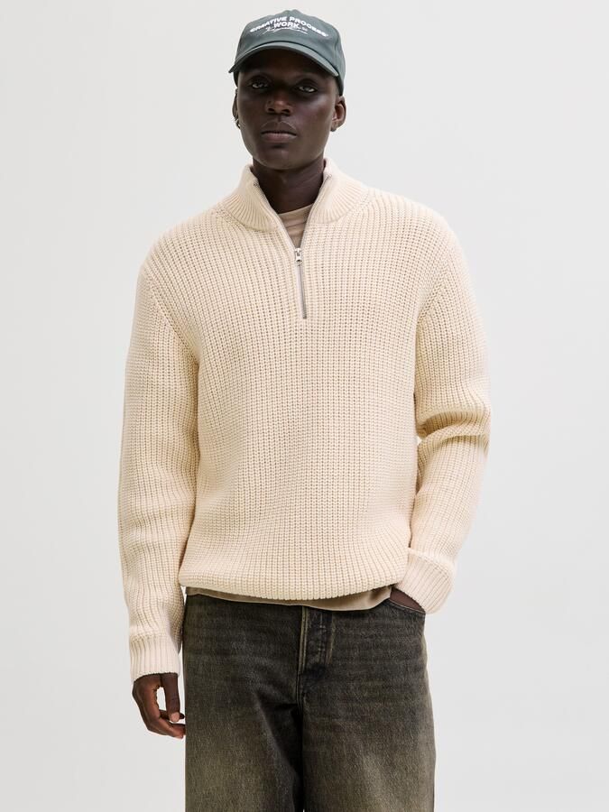 Jack & Jones Schipperstrui JORBLEECKER KNIT HALF ZIP BF - Foto 7