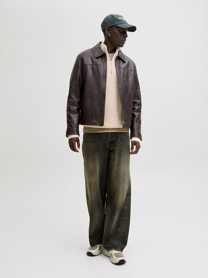 Jack & Jones Schipperstrui JORBLEECKER KNIT HALF ZIP BF - Foto 4