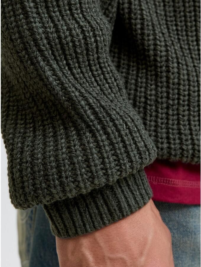 Jack & Jones Schipperstrui JORBLEECKER KNIT HALF ZIP BF - Foto 2