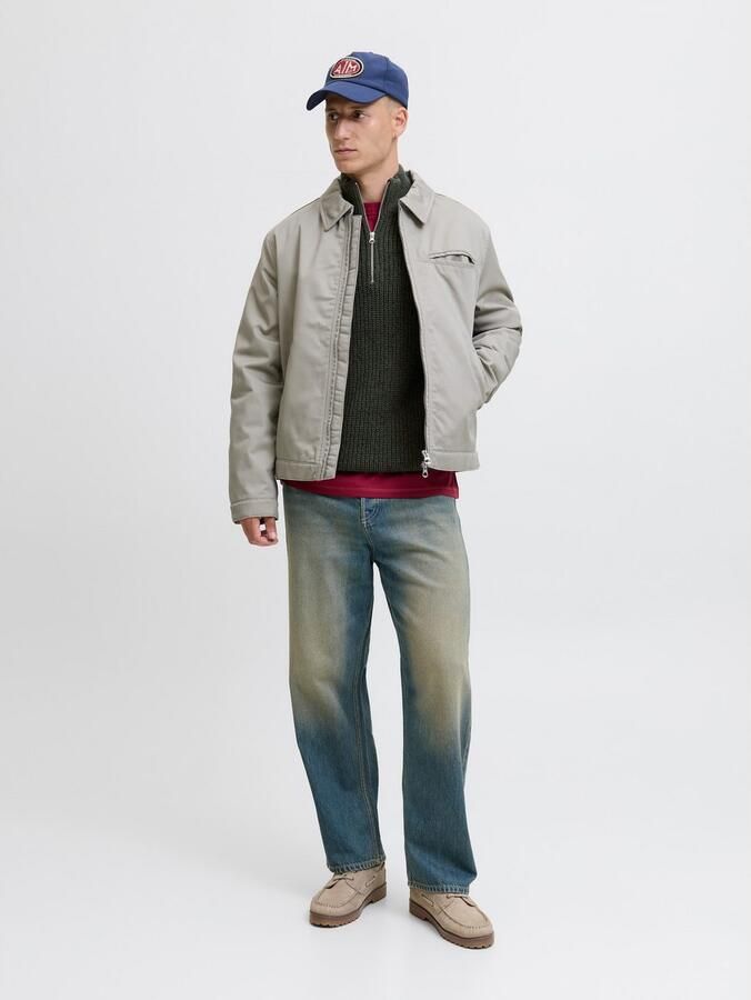 Jack & Jones Schipperstrui JORBLEECKER KNIT HALF ZIP BF - Foto 3