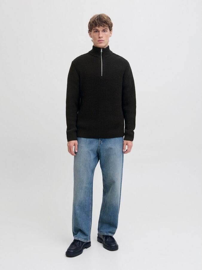 Jack & Jones Schipperstrui JORBLEECKER KNIT HALF ZIP BF - Foto 8