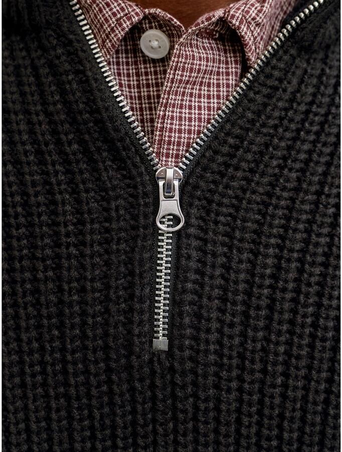 Jack & Jones Schipperstrui JORBLEECKER KNIT HALF ZIP BF - Foto 4