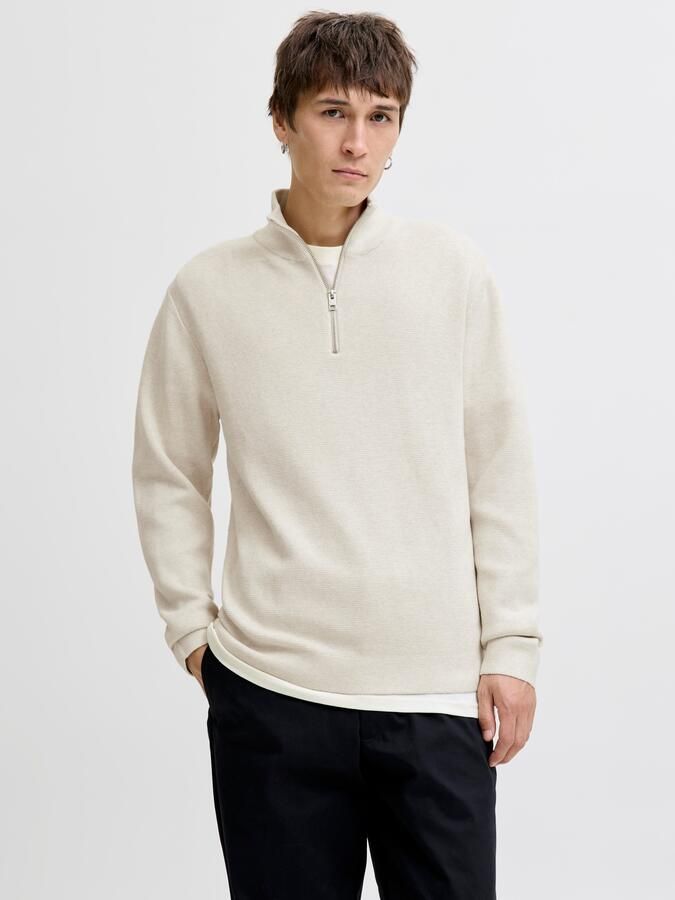 Jack & Jones Premium Schipperstrui met labeldetail model 'MILANO' - Foto 6