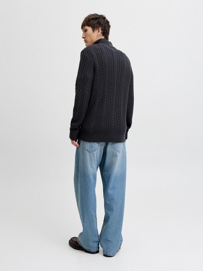 Jack & Jones Premium Gebreide pullover met ribboorden model 'BLUSEAN' - Foto 5