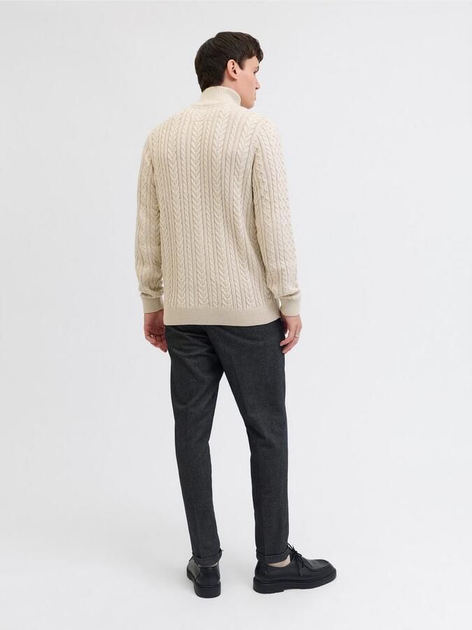 Jack & Jones Premium Gebreide pullover met ribboorden model 'BLUSEAN' - Foto 5