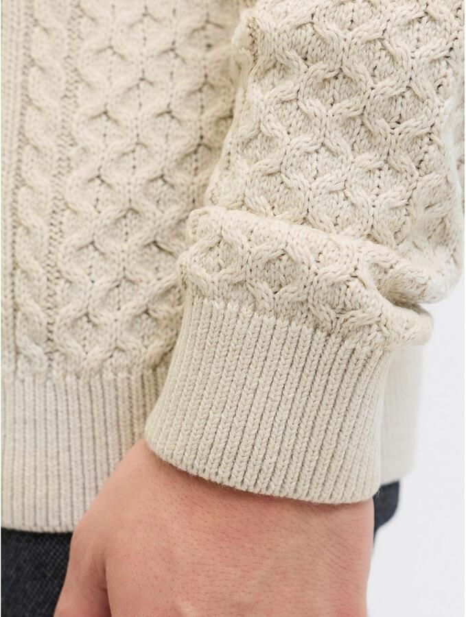 Jack & Jones Premium Gebreide pullover met ribboorden model 'BLUSEAN' - Foto 2