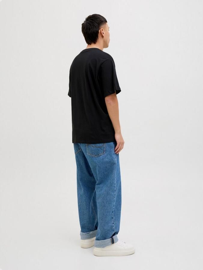 Jack & Jones Shirt met korte mouwen JJHUGO LOOSE TEE SS CREW NECK 3PK MP - Foto 8