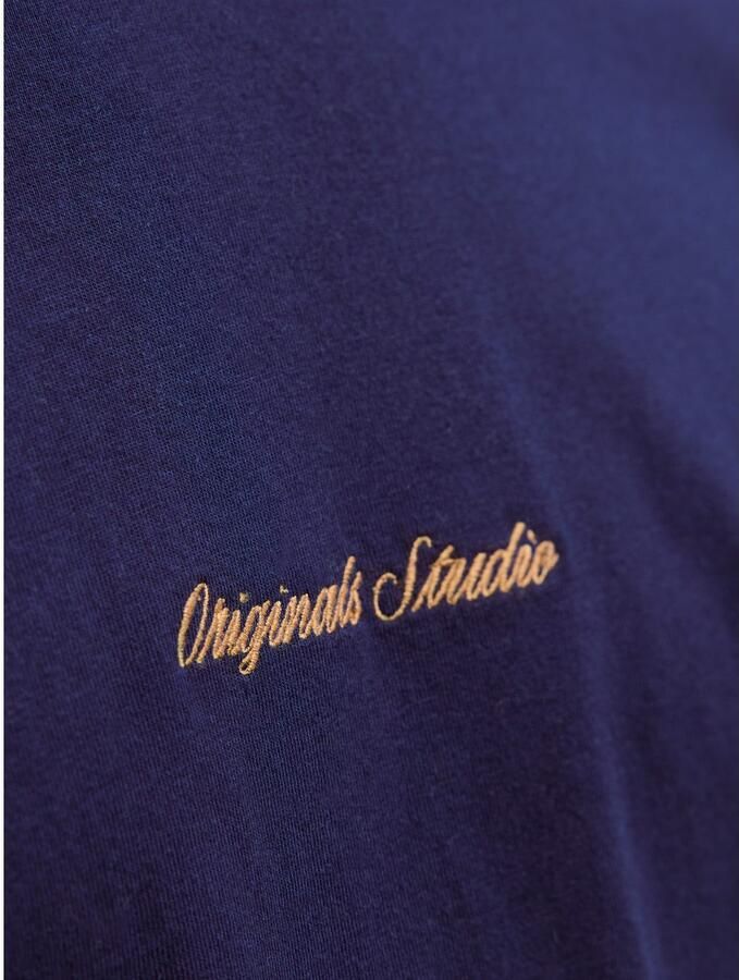 Jack & Jones Shirt met korte mouwen JORNORREBRO EMB TEE SS CREW NECK NOOS