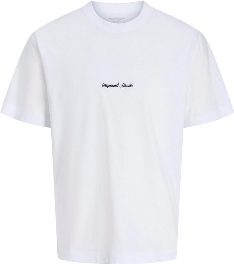Jack & Jones Shirt met korte mouwen JORNORREBRO EMB TEE SS CREW NECK NOOS