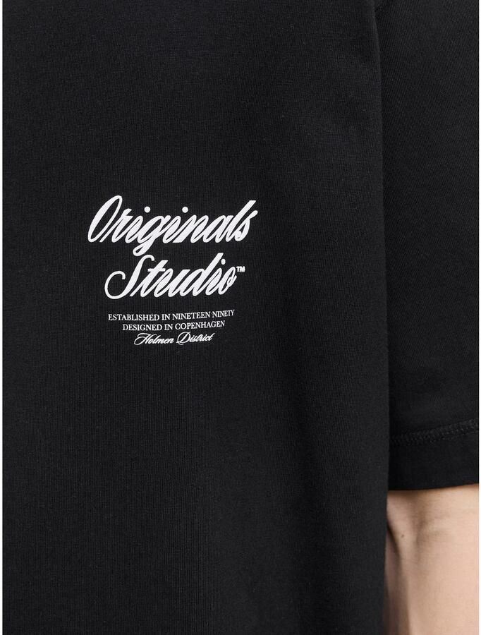 Jack & Jones Shirt met korte mouwen JORNORREBRO TYPO TEE SS CREW NECK NOOS - Foto 2