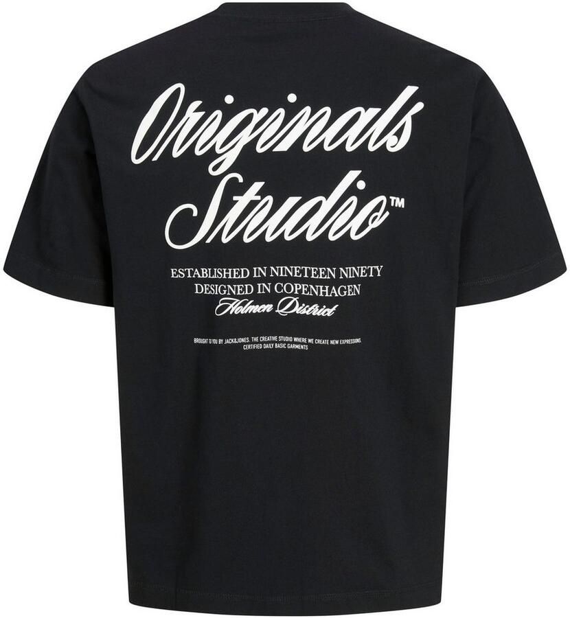 Jack & Jones Shirt met korte mouwen JORNORREBRO TYPO TEE SS CREW NECK NOOS