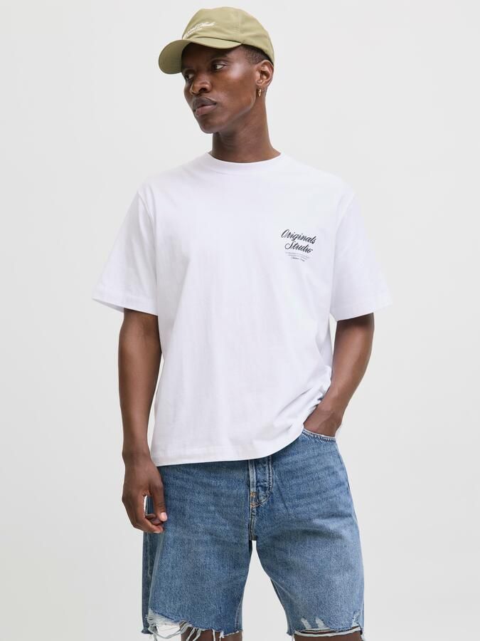 Jack & Jones Shirt met korte mouwen JORNORREBRO TYPO TEE SS CREW NECK NOOS - Foto 7