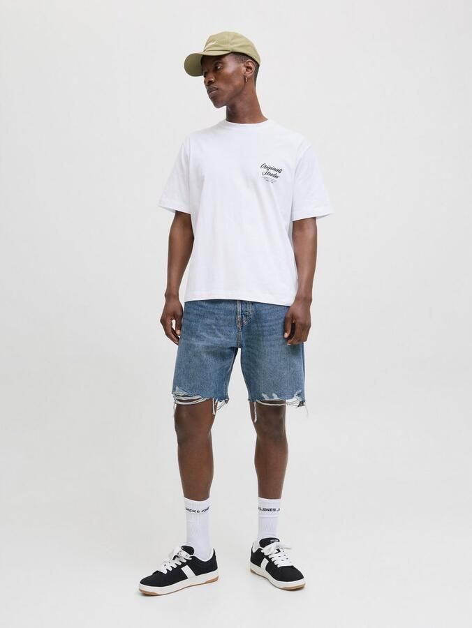 Jack & Jones Shirt met korte mouwen JORNORREBRO TYPO TEE SS CREW NECK NOOS - Foto 5